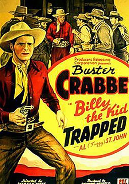poster-bg-1218 Billy the Kid Trapped