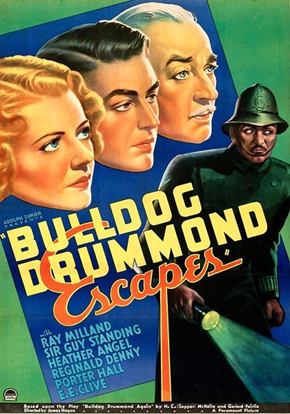 poster-bg-1243 Bulldog Drummond Escapes