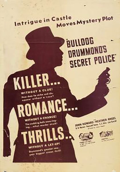 poster-bg-1247 Bulldog Drummonds Secret Police
