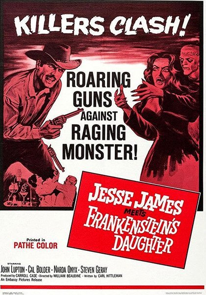 poster-bg-539 Jesse James Meets Frankensteins Daughter