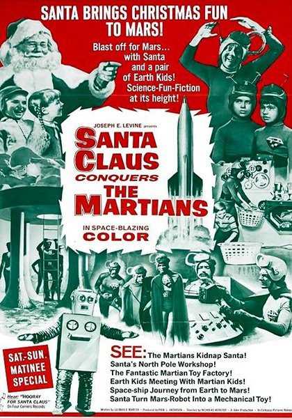 poster-bg-675 Santa Claus Conquers the Martians
